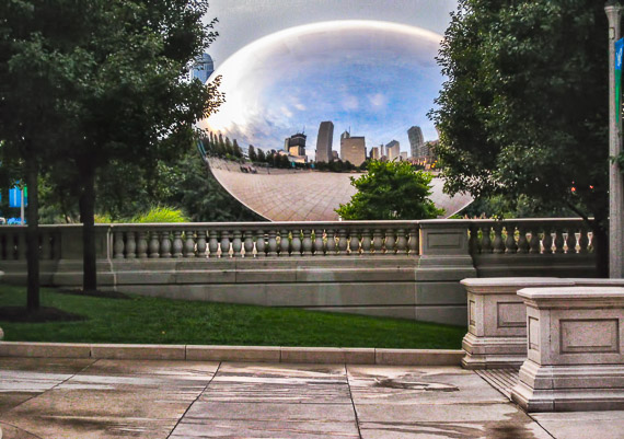 Chicago, the Bean has landed