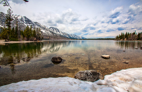 Spring on Jenny Lake