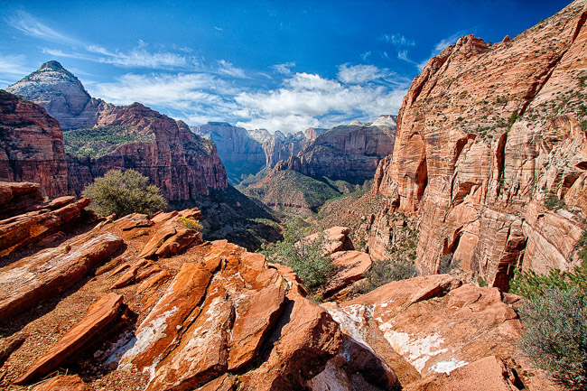 Above the Great Arch