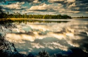 Clouds in River