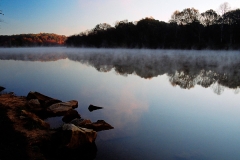 Chattahoochee River Sunrise Fog