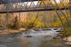 Fall at Vickery Creek Mill