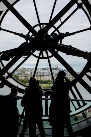 Inside clock of Musée d'Orsay